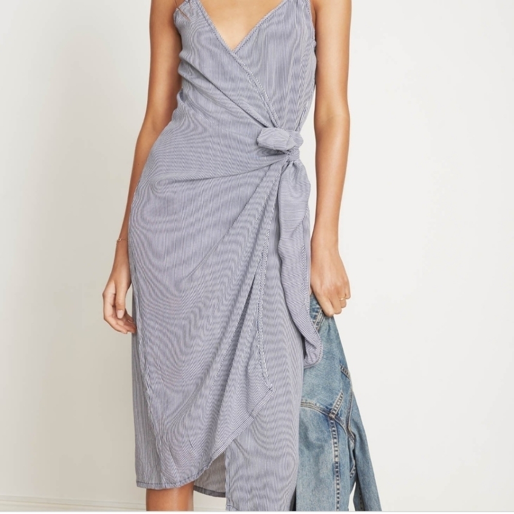 Faithful the Brand Striped Midi